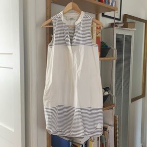 Madewell sleeveless shirt dress
